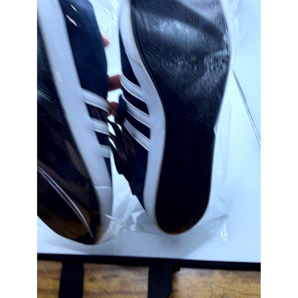 Adidas Courtset AW4212 Womens 10 Sneaker Collegiate Navy Suede Comfort Shoes - Picture 9 of 9